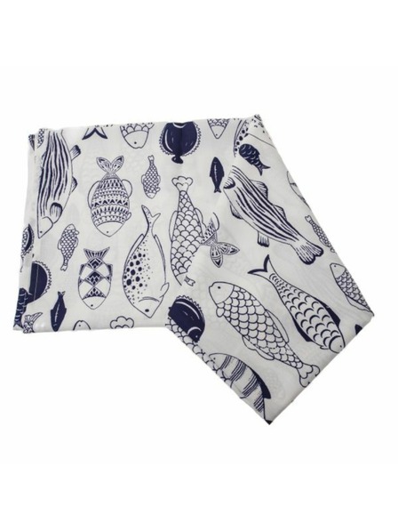 Casa de Engel Водоустойчива текстилна покривка - риби, 6/24