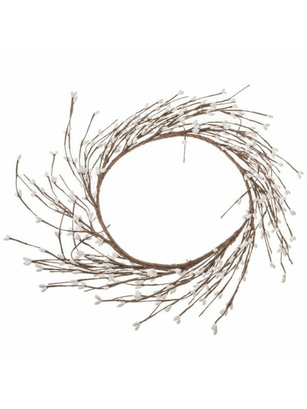 Casa de Engel Венец бели цветя Ø 38 см, 24/120