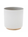 Casa de Engel Керамичен саксиен съд с бамбукова основа, 0/12