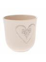 Casa de Engel Керамичен калъф за саксия със сърце, 0/24