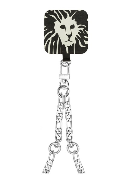 Anne Klein Сребрист мобилен кейс с метална верижка Anne Klein WK/4023SVSV