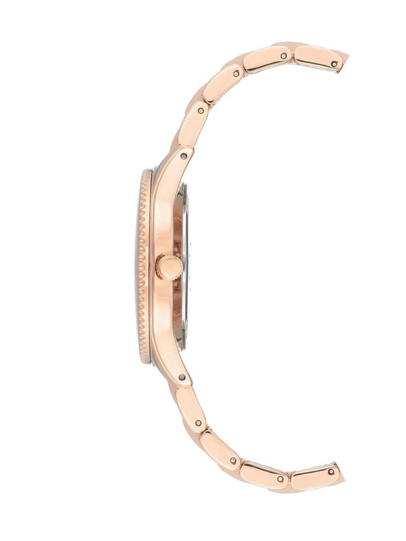 Anne Klein Дамски кръгъл часовник Anne Klein AK/3214LPRG