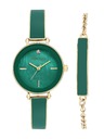 Anne Klein Подаръчен комплект часовник и гривна Anne Klein AK/3620GNST