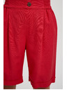 Moodo Червени ленени къси панталони