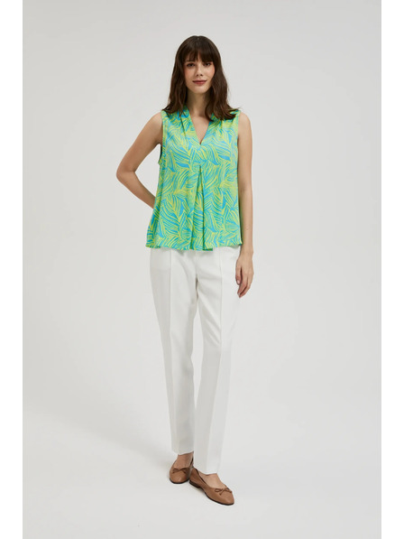 Moodo Зелен топ без ръкави
