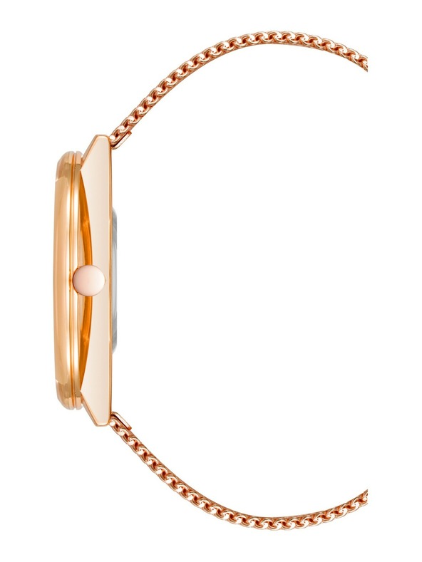 Nine West	 Nine West дамски часовник с кръгла форма NW/1980GYRG