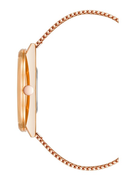 Nine West	 Nine West дамски часовник с кръгла форма NW/1980GYRG