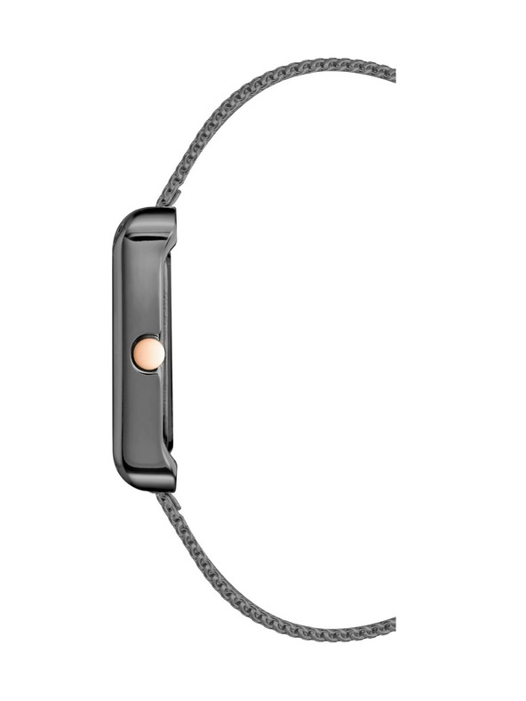 Nine West	 Nine West дамски часовник с правоъгълна форма NW/2091GYGY