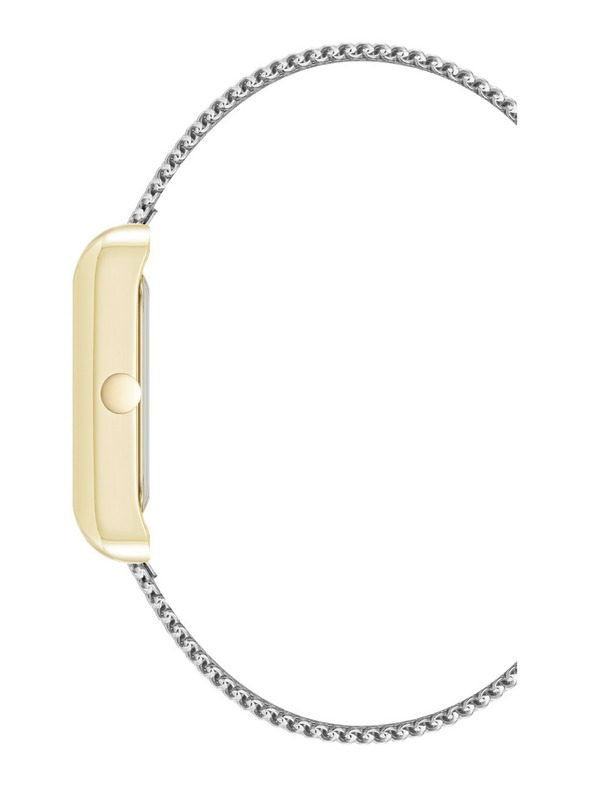 Nine West	 Nine West дамски часовник с правоъгълна форма NW/2091SVTT