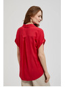 Moodo Червена риза с къс ръкав
