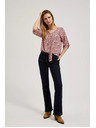 Moodo Розова блуза с връзване