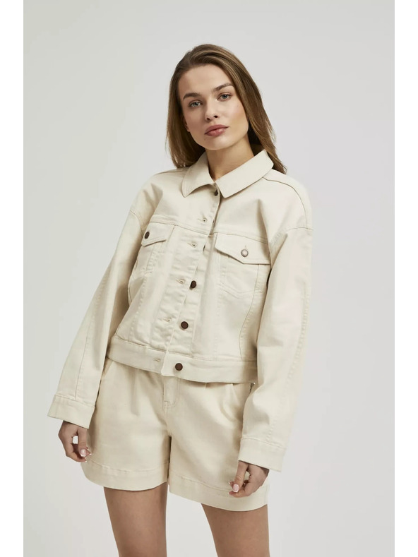 Moodo Кремава дънково яке