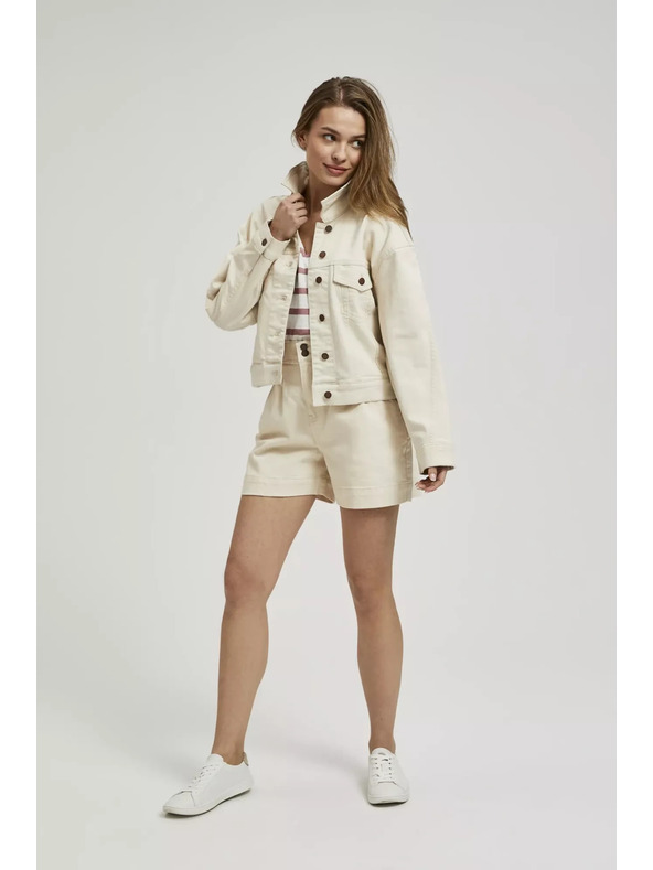 Moodo Кремава дънково яке