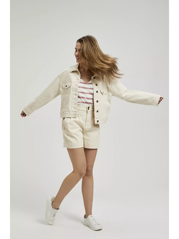 Moodo Кремава дънково яке