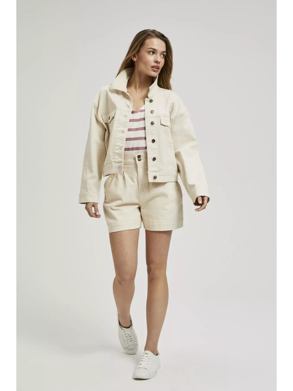 Moodo Кремава дънково яке