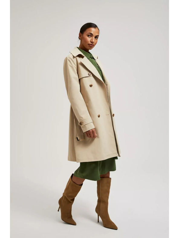 Moodo Бежов тренчкоут