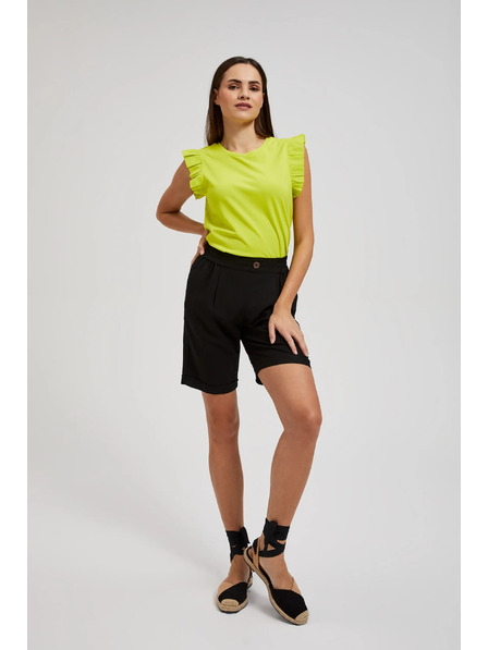 Moodo Черни къси панталони Moodo