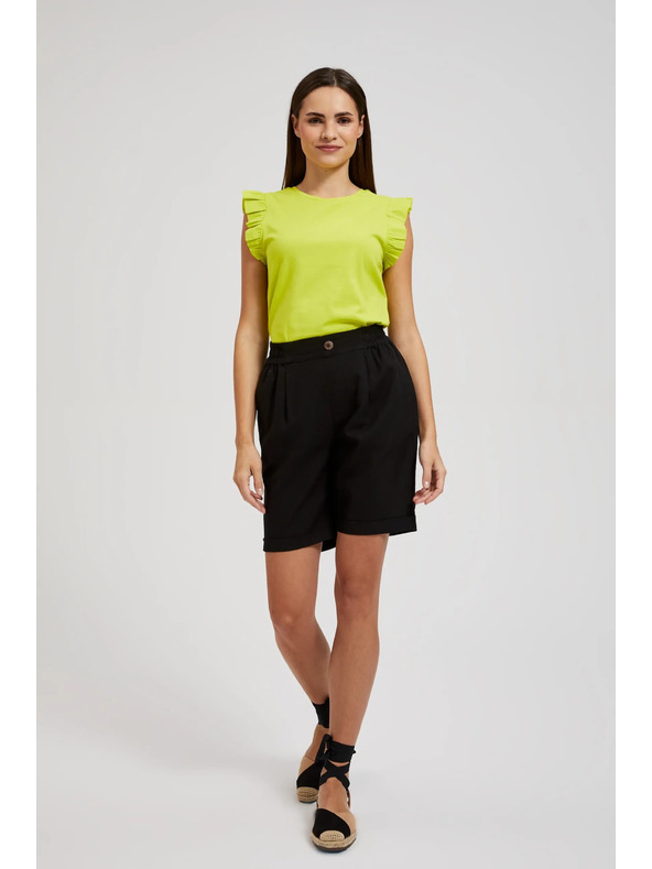 Moodo Черни къси панталони Moodo