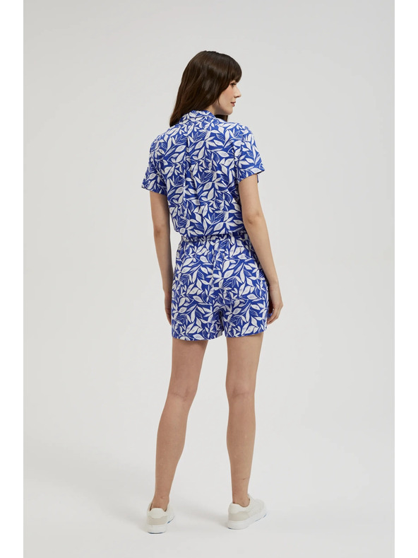 Moodo Сини-бели къси панталони Moodo