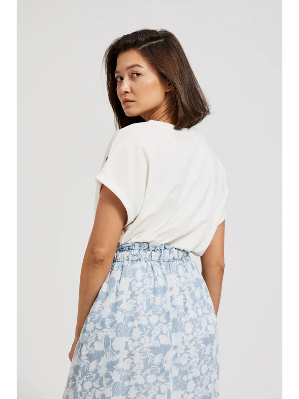 Moodo Светлосиня свободна пола