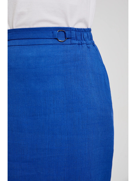 Moodo Синя прилепнала миди пола