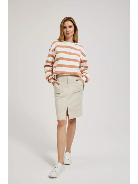 Moodo Бежова пола с цепка