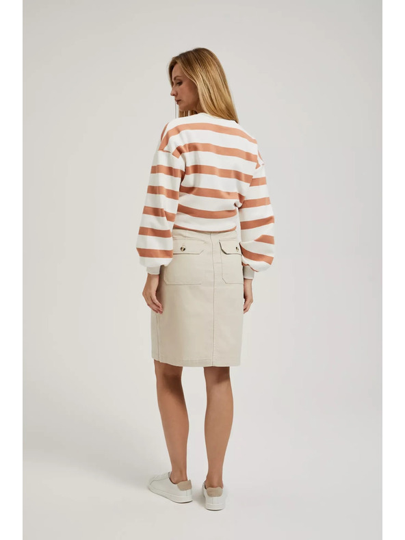 Moodo Бежова пола с цепка