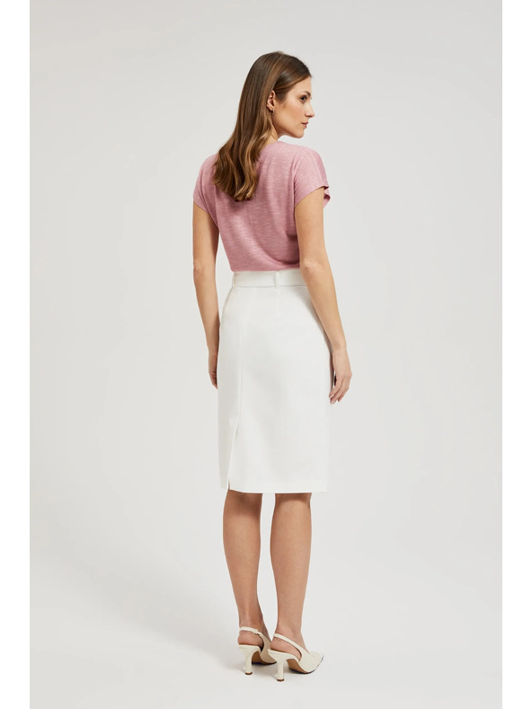 Moodo Бяла прилепнала пола с колан