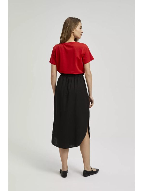 Moodo Черна свободна пола