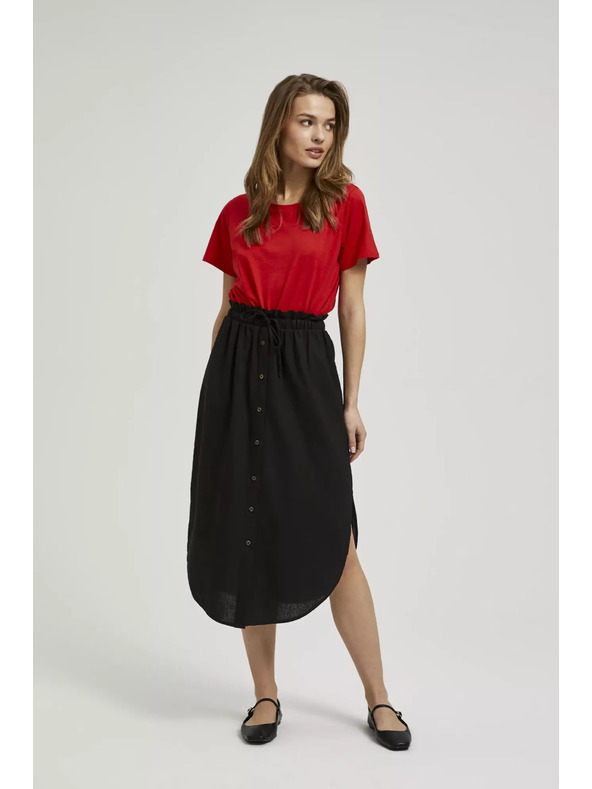 Moodo Черна свободна пола