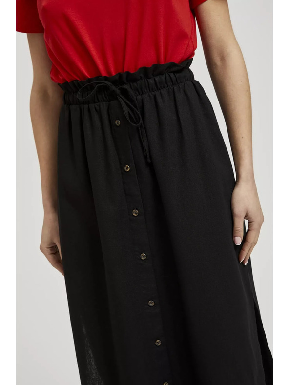 Moodo Черна свободна пола