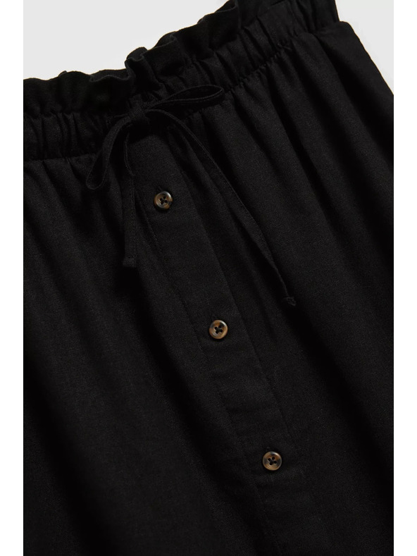 Moodo Черна свободна пола