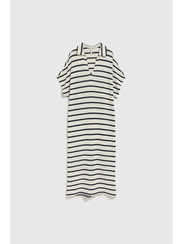 Moodo Свободни раирани рокли