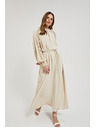 Moodo Кремави макси рокли
