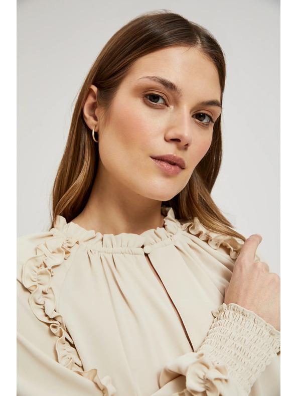 Moodo Кремави макси рокли