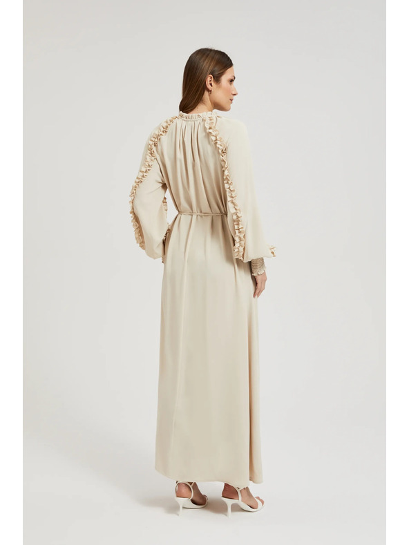 Moodo Кремави макси рокли