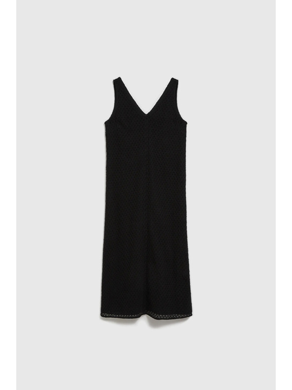 Moodo Черна рокля на презрамки