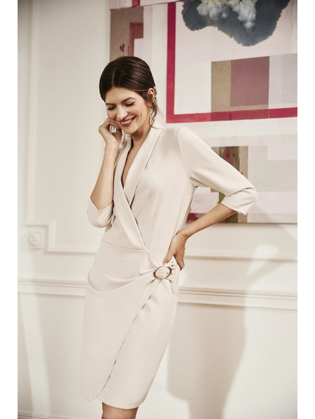 Moodo Кремави преплетени рокли