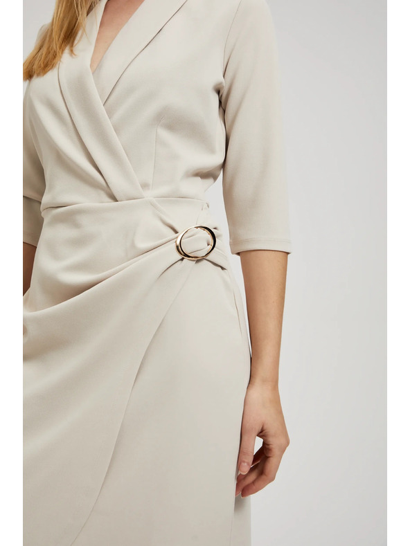 Moodo Кремави преплетени рокли