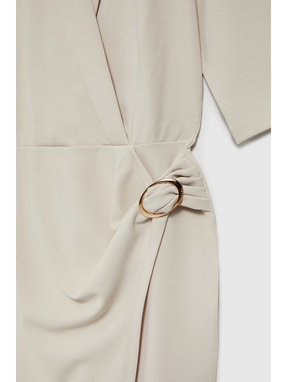 Moodo Кремави преплетени рокли