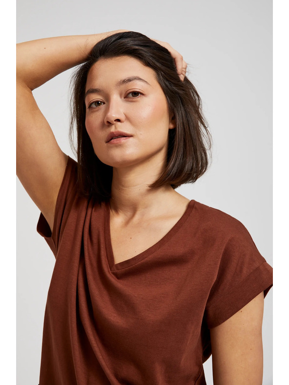 Moodo Кафява блуза