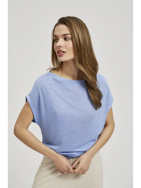 Moodo Светлосиня свободна блуза