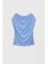 Moodo Светлосиня свободна блуза