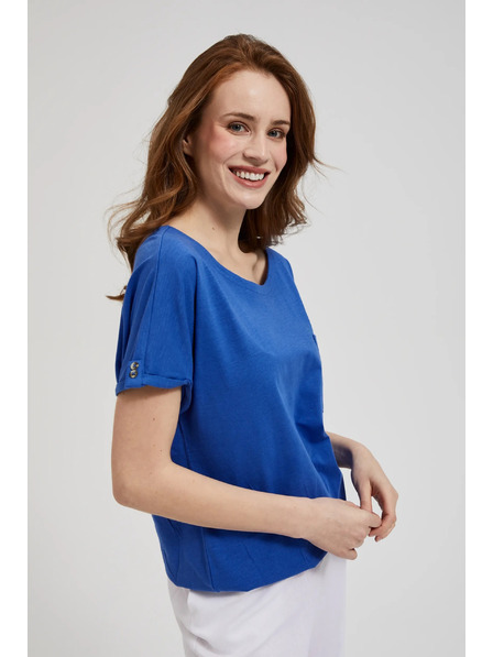 Moodo Синя свободна блуза