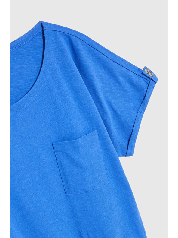 Moodo Синя свободна блуза