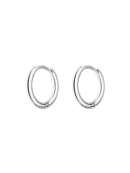 Rosefield Rosefield обеци в сребърен цвят Small Hoops JESHS-J582