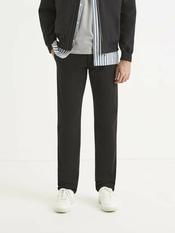 Celio Черни мъжки панталони Celio