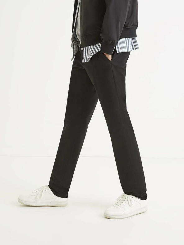 Celio Черни мъжки панталони Celio