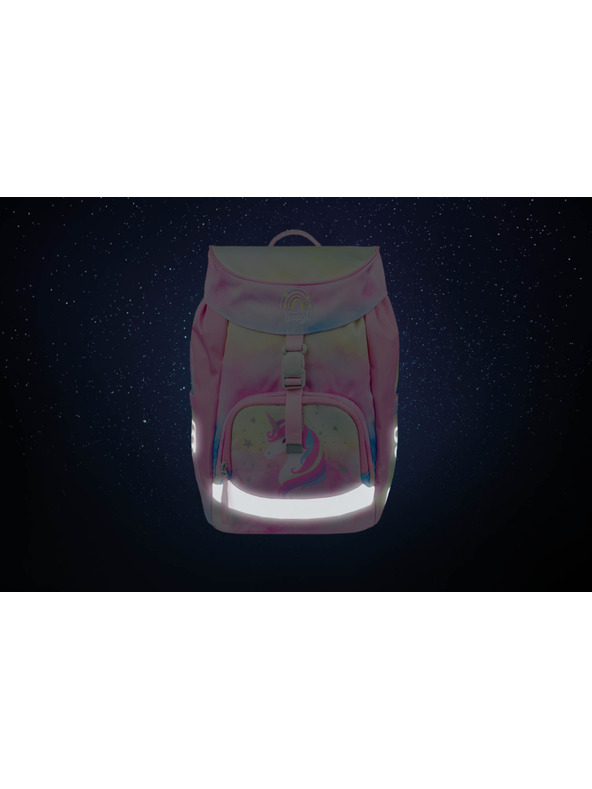 BAAGL  BAAGL Училищна раница Airy Rainbow Еднорог