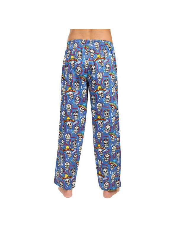 Styx Мъжки пижамени панталони Styx черепи